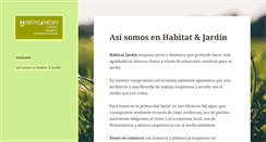 Desktop Screenshot of habitatjardin.es